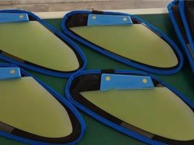 Tribal slalom Delta fins