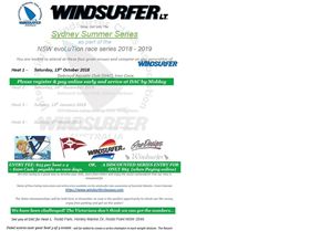 Windsurfer Class Summer Series