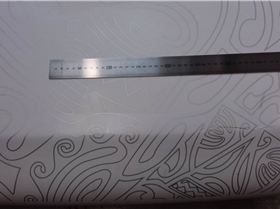 This crack continues from 1st ding and moves about 2mm when pushed