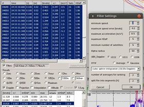 Acceleration filters