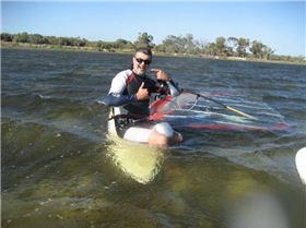 a happy elmo telling me where to go...on the run of course