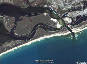 Lakes Entrance around Rigby Island Race