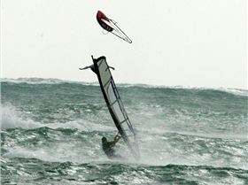 Spotty doing the Crusifier