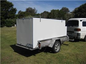 Windsurfer enclosed box for 8'x4' trailer.