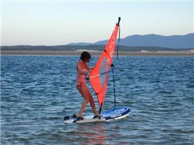 Jessie 60 seconds into first lesson