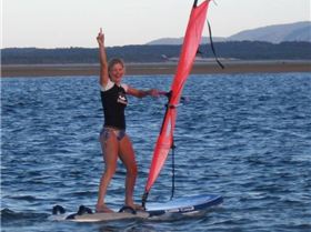 Nessie a few minutes later one handed