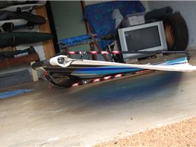 SF rigged for light wind