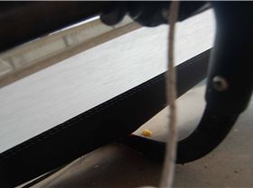 SF rigged for light wind