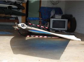 SF rigged for mid wind