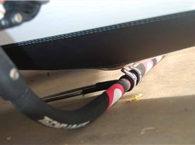 SF rigged for mid wind