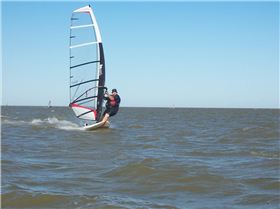 Chris about to run into me!