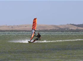 Jamie relax at the Spit