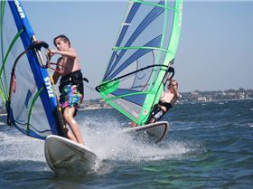 Me and best mate down at peli point for a weekend sail !