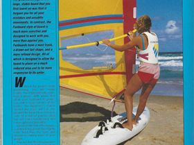 Scan Windsurfer Eva Stub Funboard stance