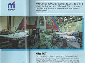 Bombora New Toy Freesail