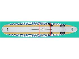 Illustration of footstrap to track measurement