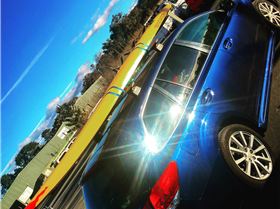 Sailing on Lake Burley Griffin in Canberra
