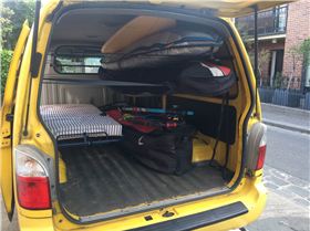 Kia Pregio van storage