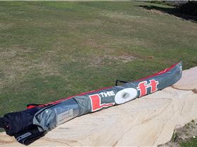 6m2 sail left in car park