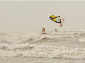 The Nano 82 on Saturday, in 40-50knot wind