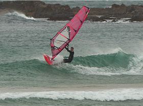 Sam Lynch freesurfing just hours before heats commence