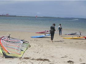 the excitement was showing