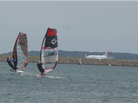 the excitement was showing