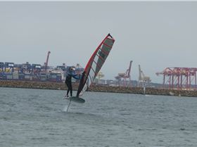 the excitement was showing