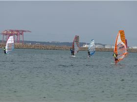 the excitement was showing