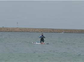 the excitement was showing