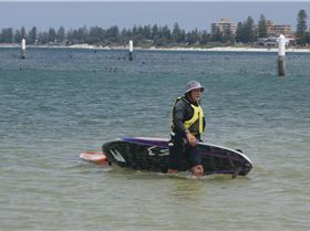 the excitement was showing