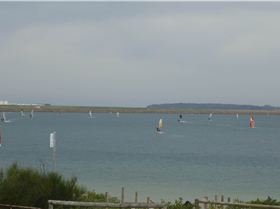 the excitement was showing