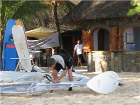 Bert getting ready for action