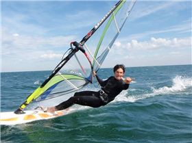 Sailing In A Northerly off Parky Y.C