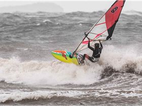 Point Danger windsurfing 19 Feb 2020