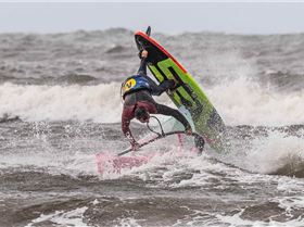 Point Danger windsurfing 19 Feb 2020