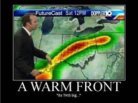 A Seriously Big Warm Front !!!!!!!