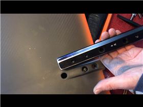 Infinity fuselage grinded down to be able to fit into 84cm wing