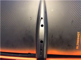 Infinity 84cm wing with faulty mast-cap cut out placement