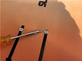 Finbox screws on the Levitator board