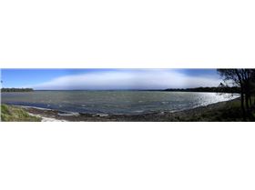 Paradise Beach, Sanctuary Point in a 25kt westerly