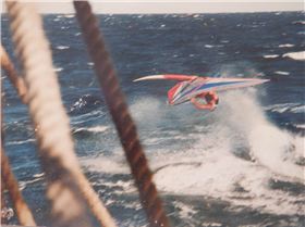 Jumped off the trawler 92