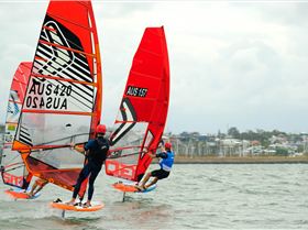 Qld State Slalom Titles - Foil Action