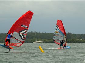 Qld State Slalom Titles - Foil Action