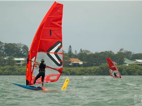 Qld State Slalom Titles - Foil Action