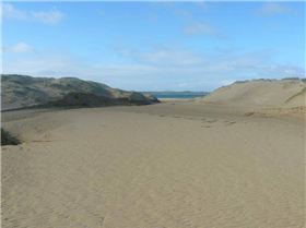 High tide aftermarth at sandy point