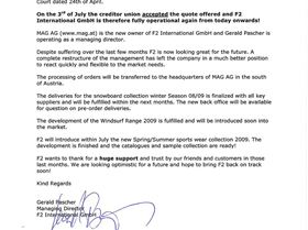 F2 official press release