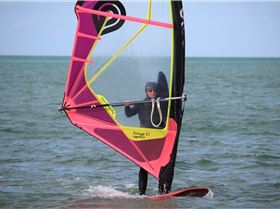 wing tucked in harness