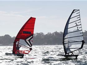 Foil Fest 2021 Action at the Goolangatup Sailing Carnival