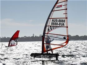 Foil Fest 2021 Action at the Goolangatup Sailing Carnival